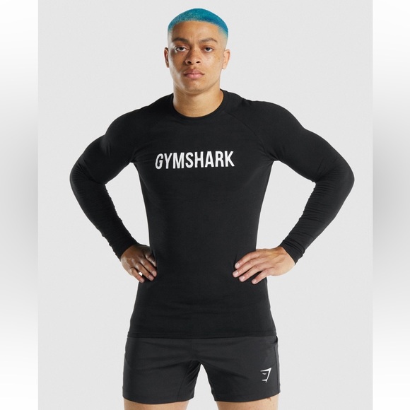 Men’s Gymshark long sleeve (muscle fit) (L) - Picture 1 of 4